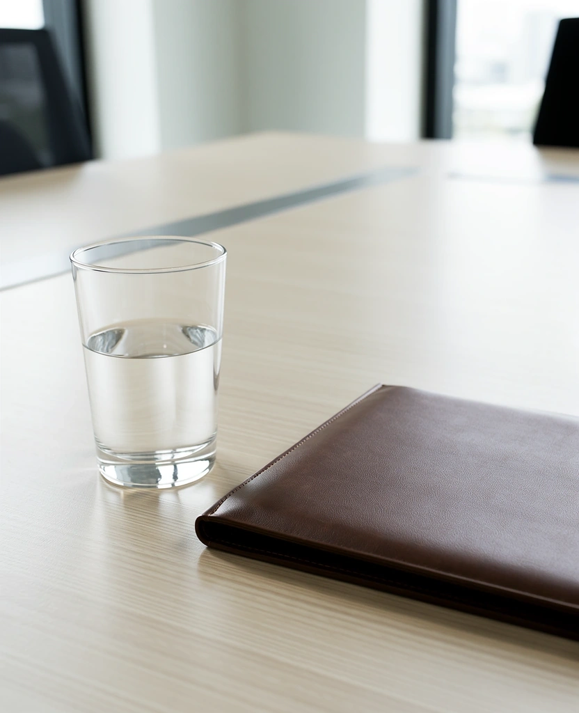 Interview preparation setup